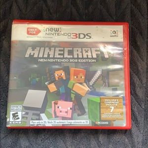 Minecraft for new nintendo 3DS.